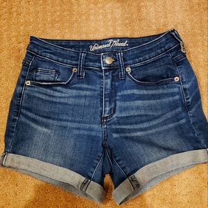Denim Universal Thread Midi-Shorts size 0/25
